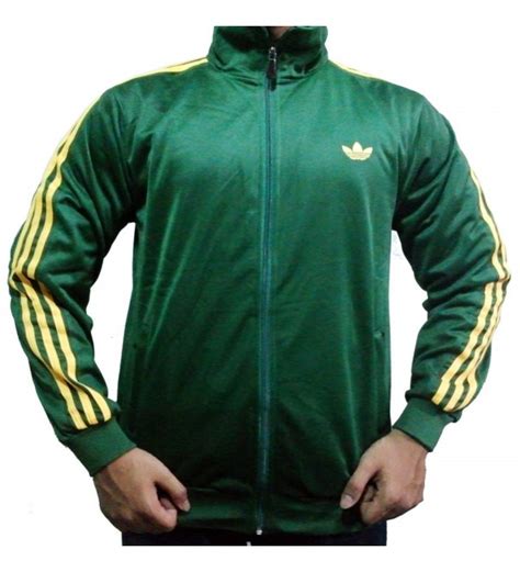 adidas green yellow jacket